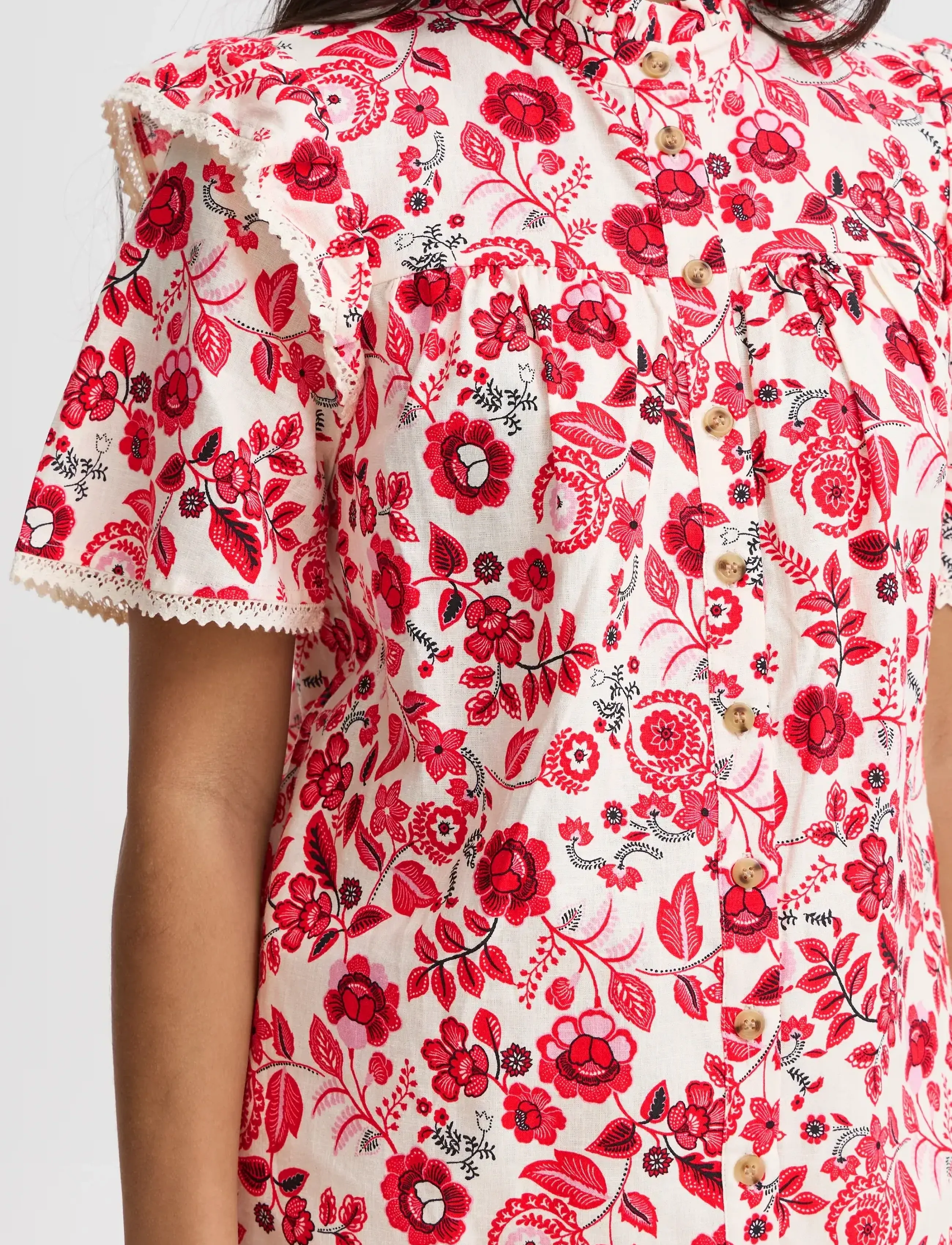 Atelier Rêve - IRANNA SS - hørskjorter - birch - 4