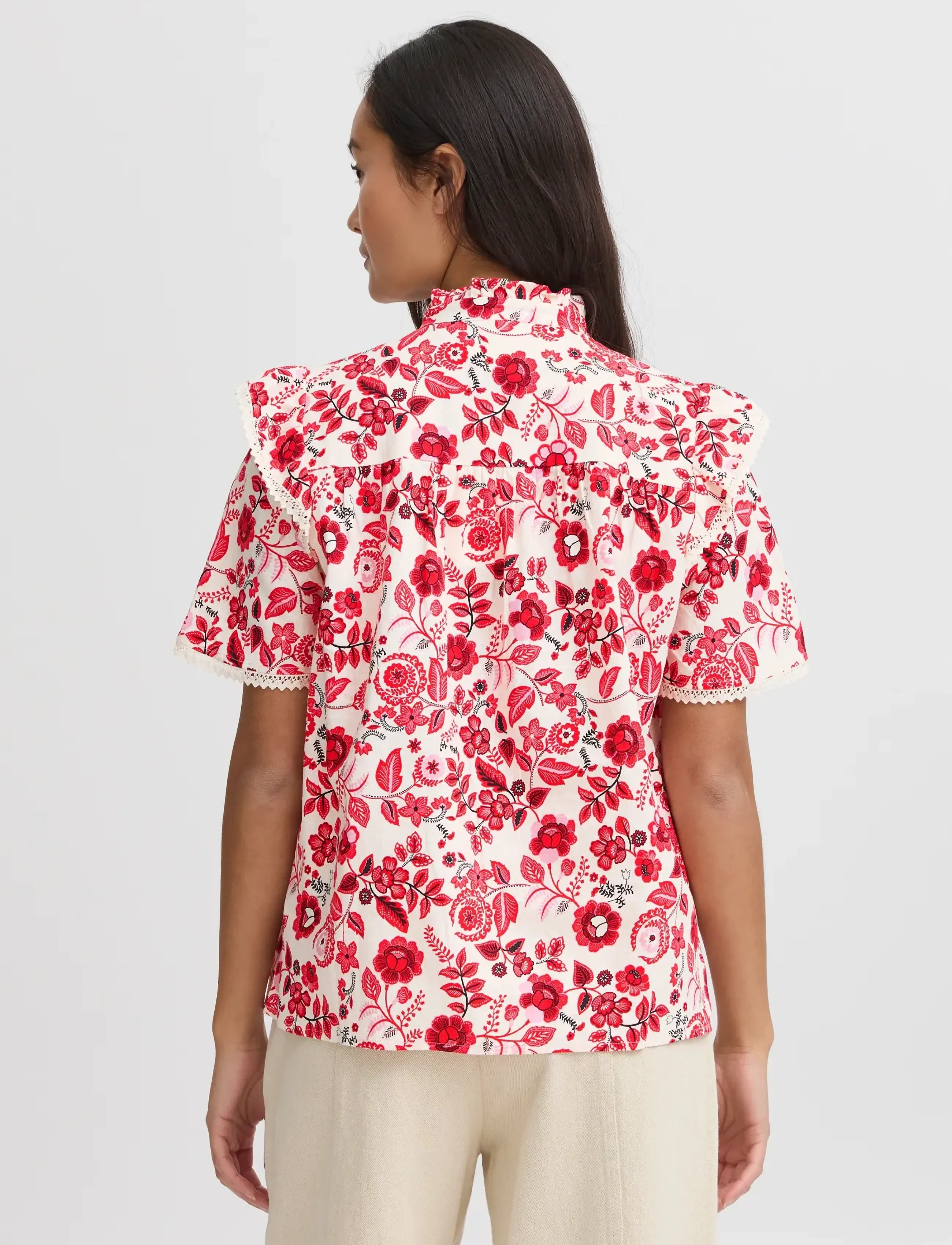 Atelier Rêve - IRANNA SS - hørskjorter - birch - 5