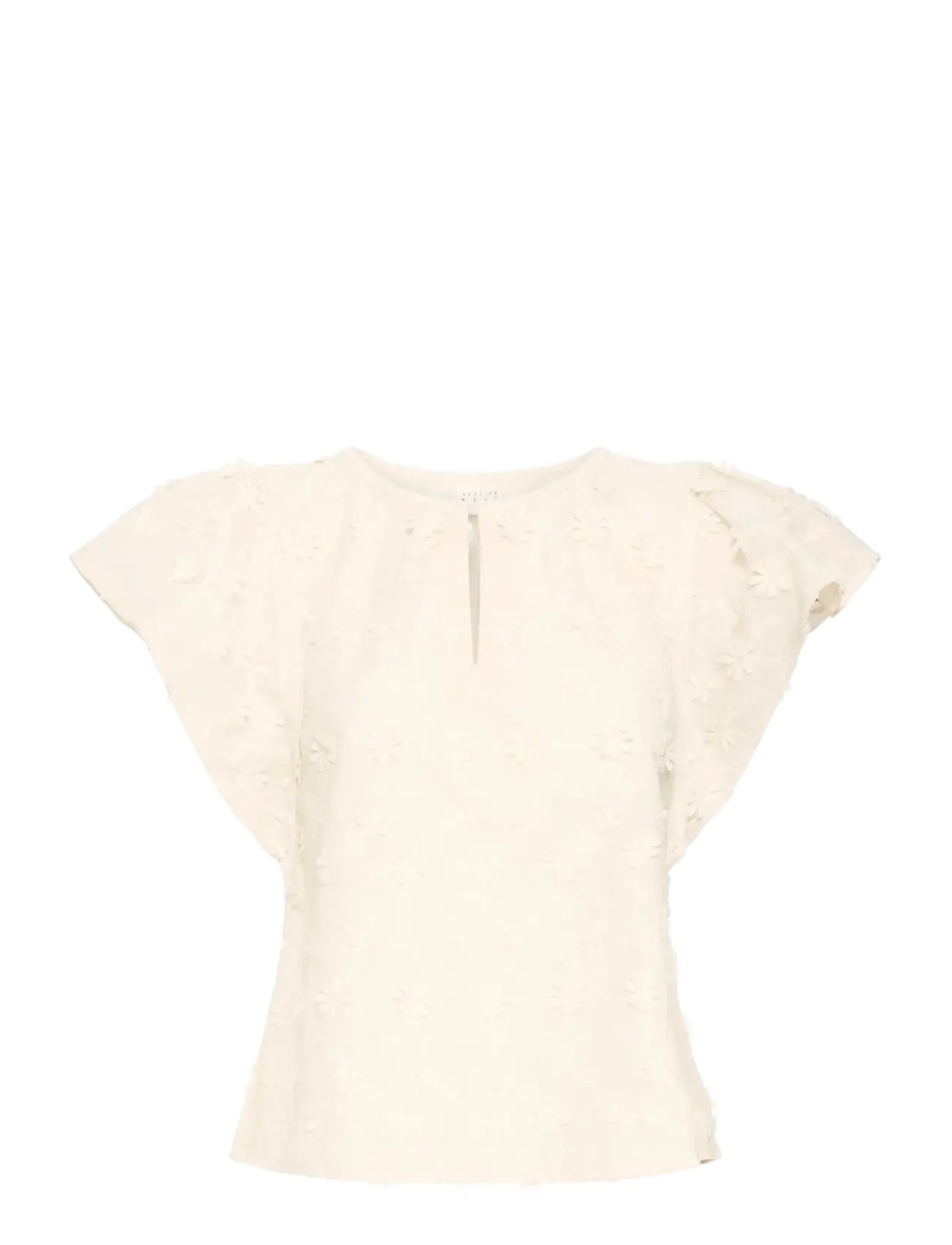 Atelier Rêve IRLIANE SS - Bluser & Skjorter - BIRCH / cream