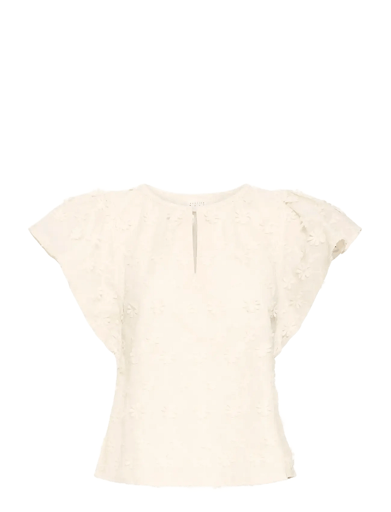 Atelier Rêve - IRLIANE SS - lühikeste varrukatega pluusid - birch - 1