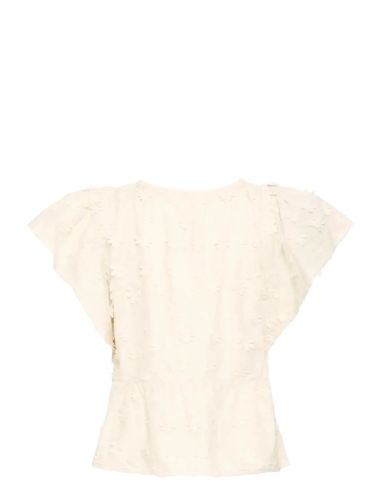 Atelier Rêve - IRLIANE SS - lühikeste varrukatega pluusid - birch - 2