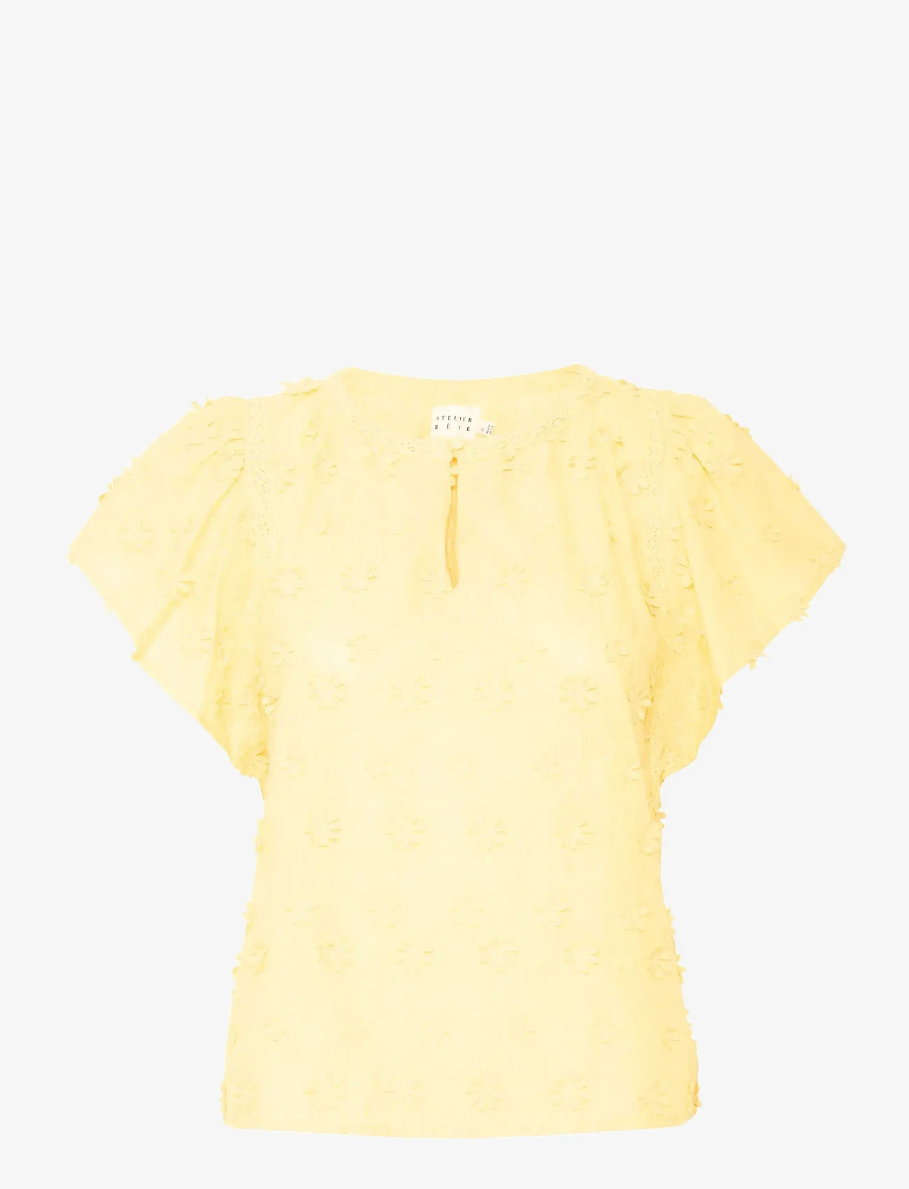 Atelier Rêve - IRLIANE SS - kortærmede bluser - golden haze - 1