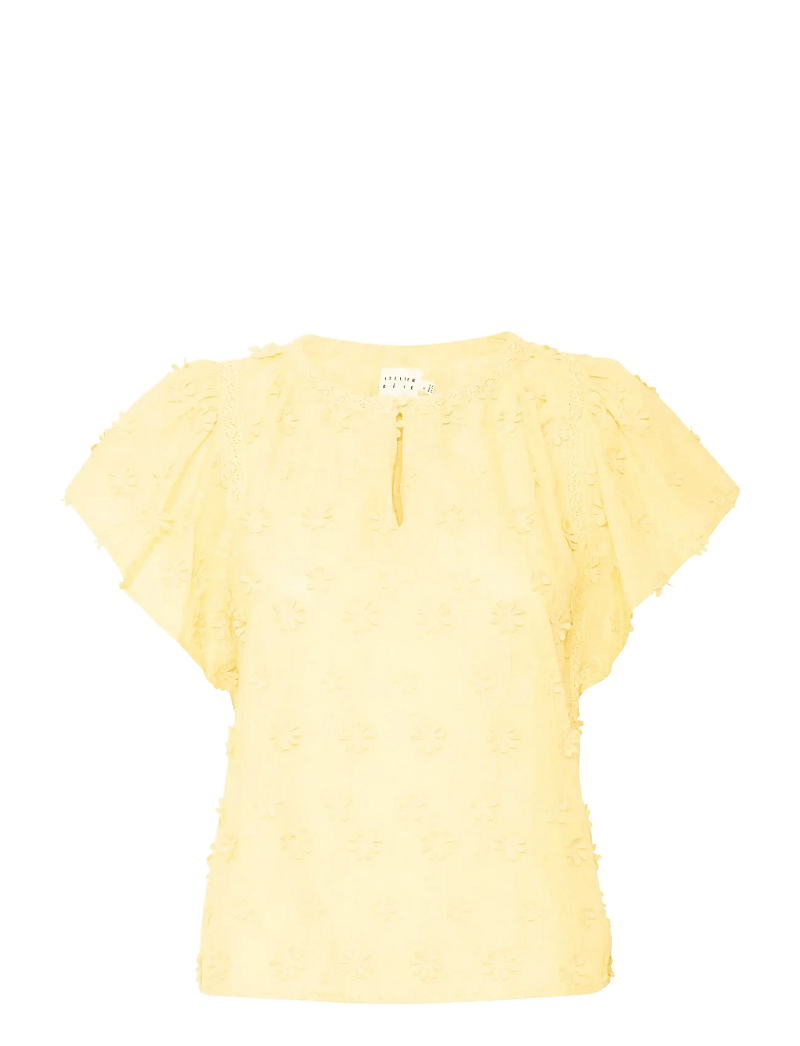 Atelier Rêve - IRLIANE SS - kortærmede bluser - golden haze - 1