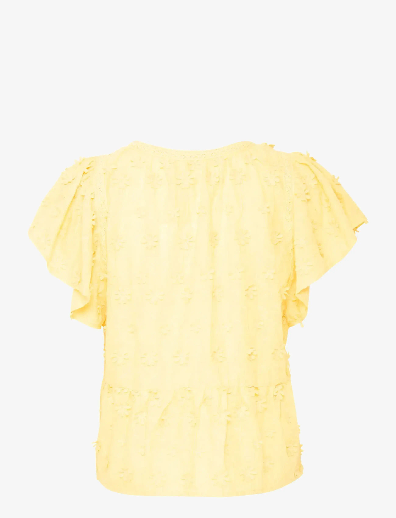 Atelier Rêve - IRLIANE SS - kortærmede bluser - golden haze - 2