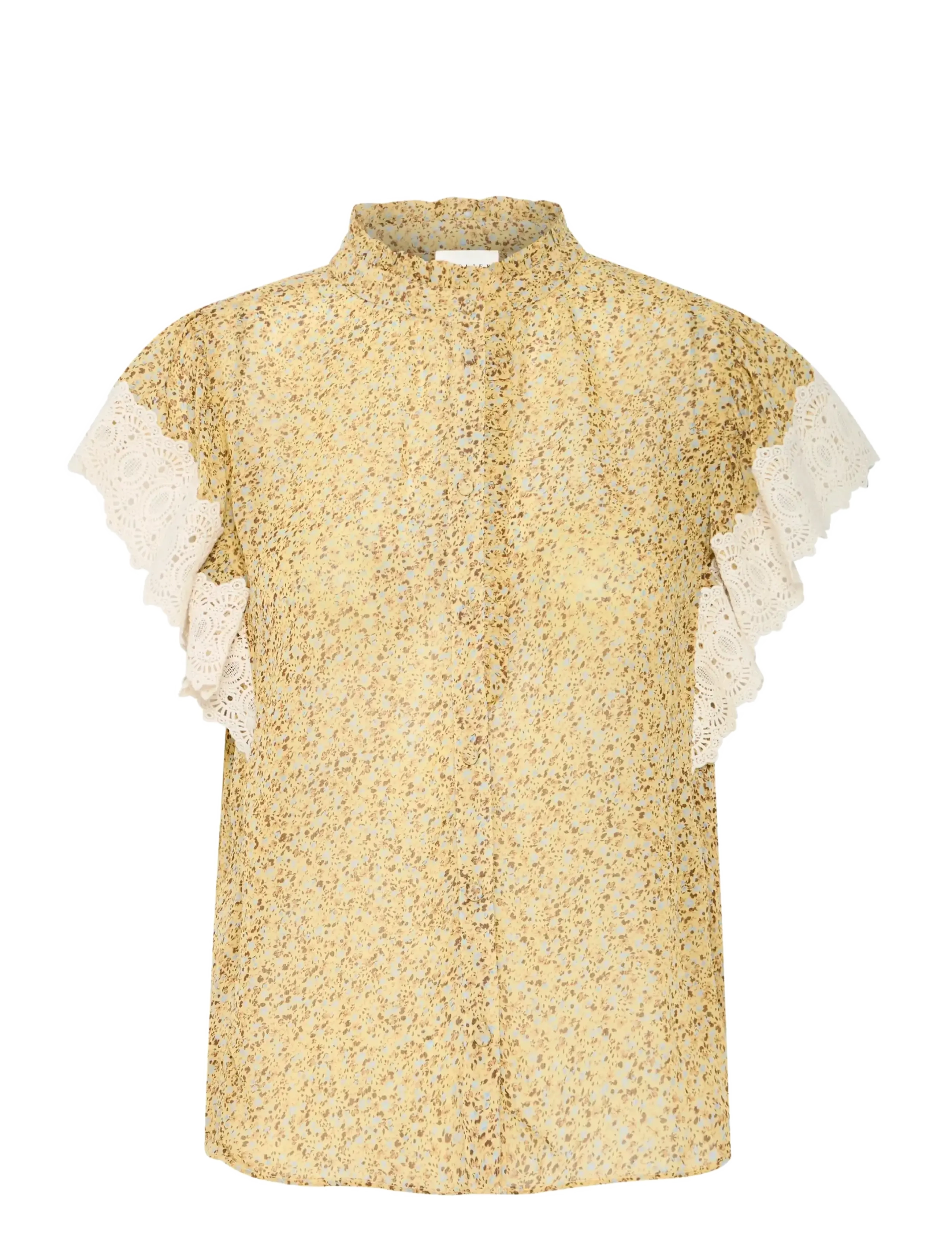 Atelier Rêve IRKARLA SS - Kortærmede bluser - GOLDEN HAZE / yellow