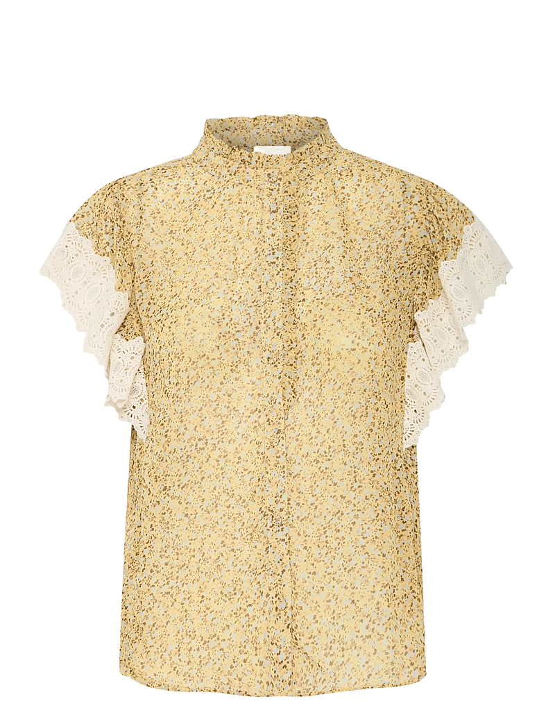 Atelier Rêve - IRKARLA SS - kortærmede bluser - golden haze - 1