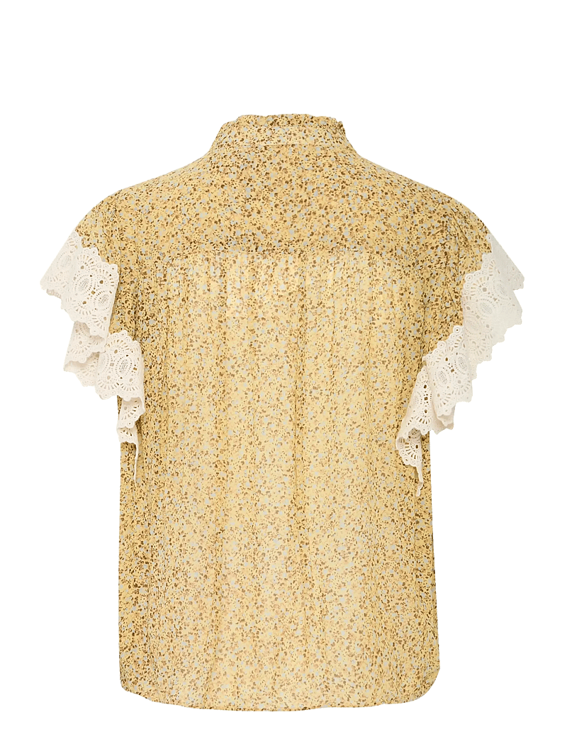 Atelier Rêve - IRKARLA SS - kortærmede bluser - golden haze - 2
