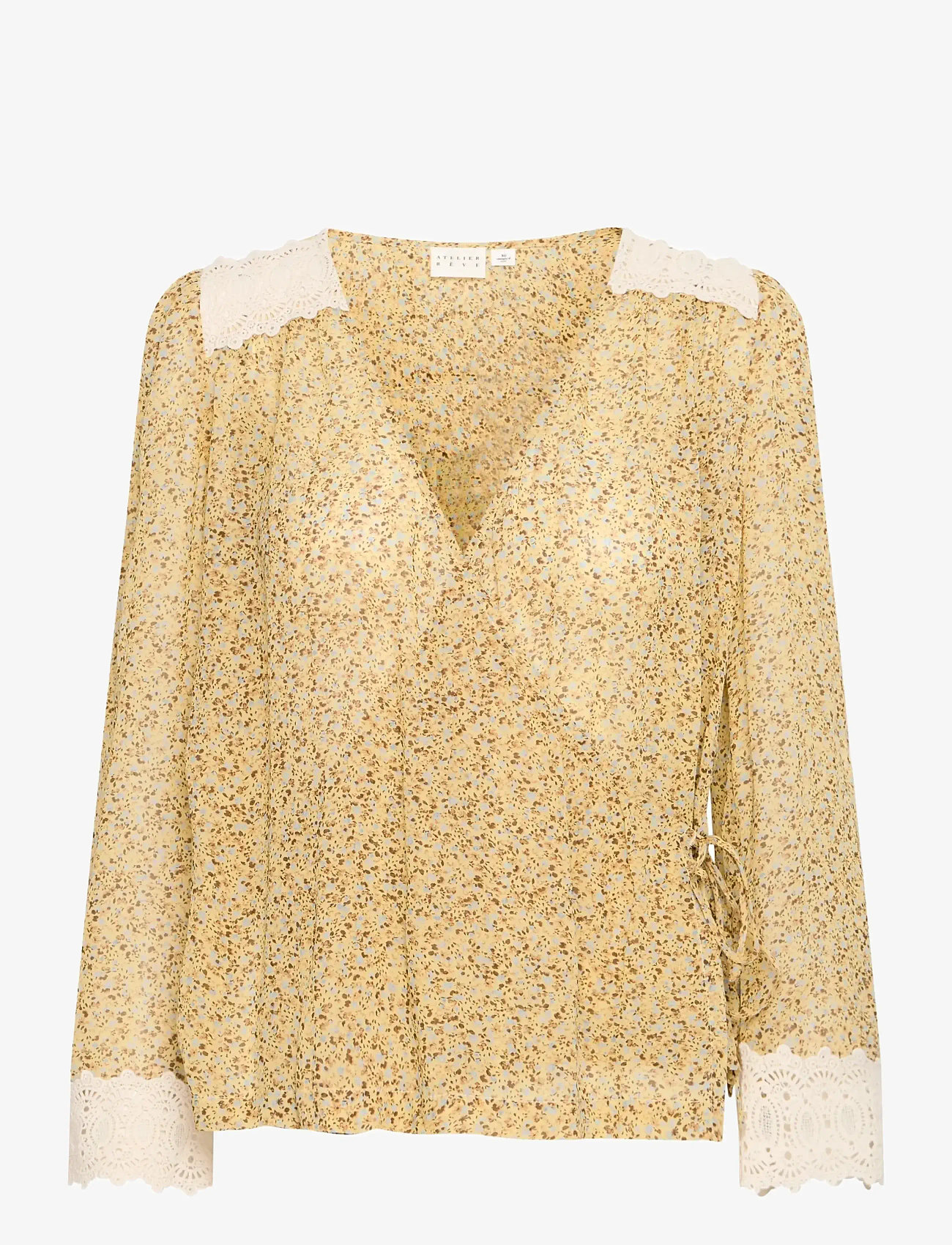 Atelier Rêve - IRKARLA LS - långärmade blusar - golden haze - 1