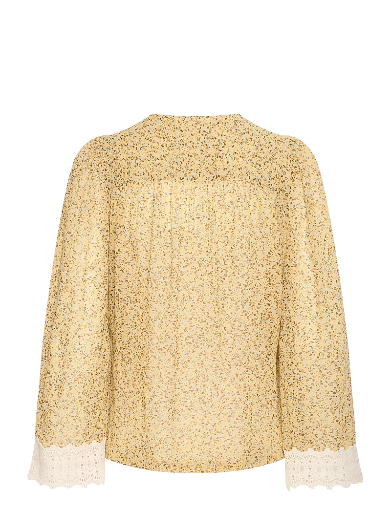 Atelier Rêve - IRKARLA LS - långärmade blusar - golden haze - 2