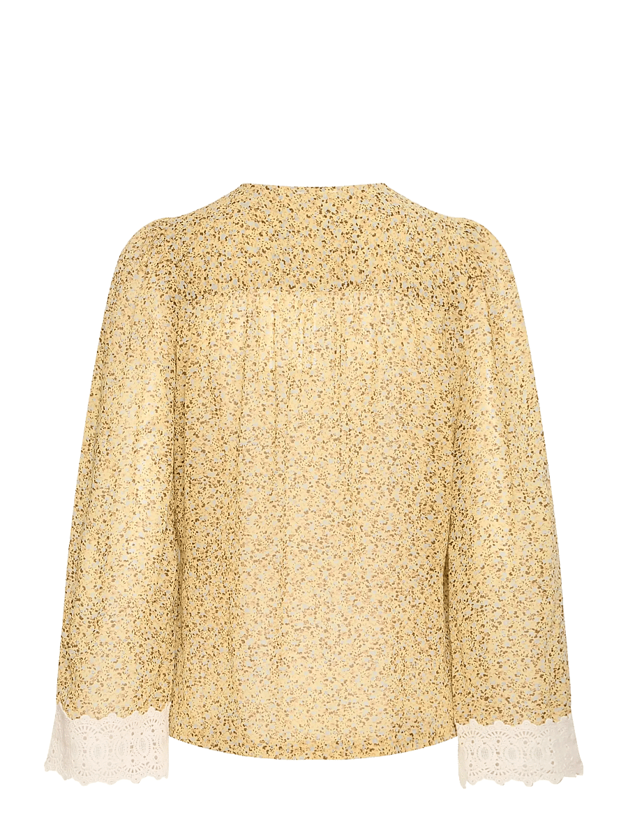 Atelier Rêve - IRKARLA LS - långärmade blusar - golden haze - 2
