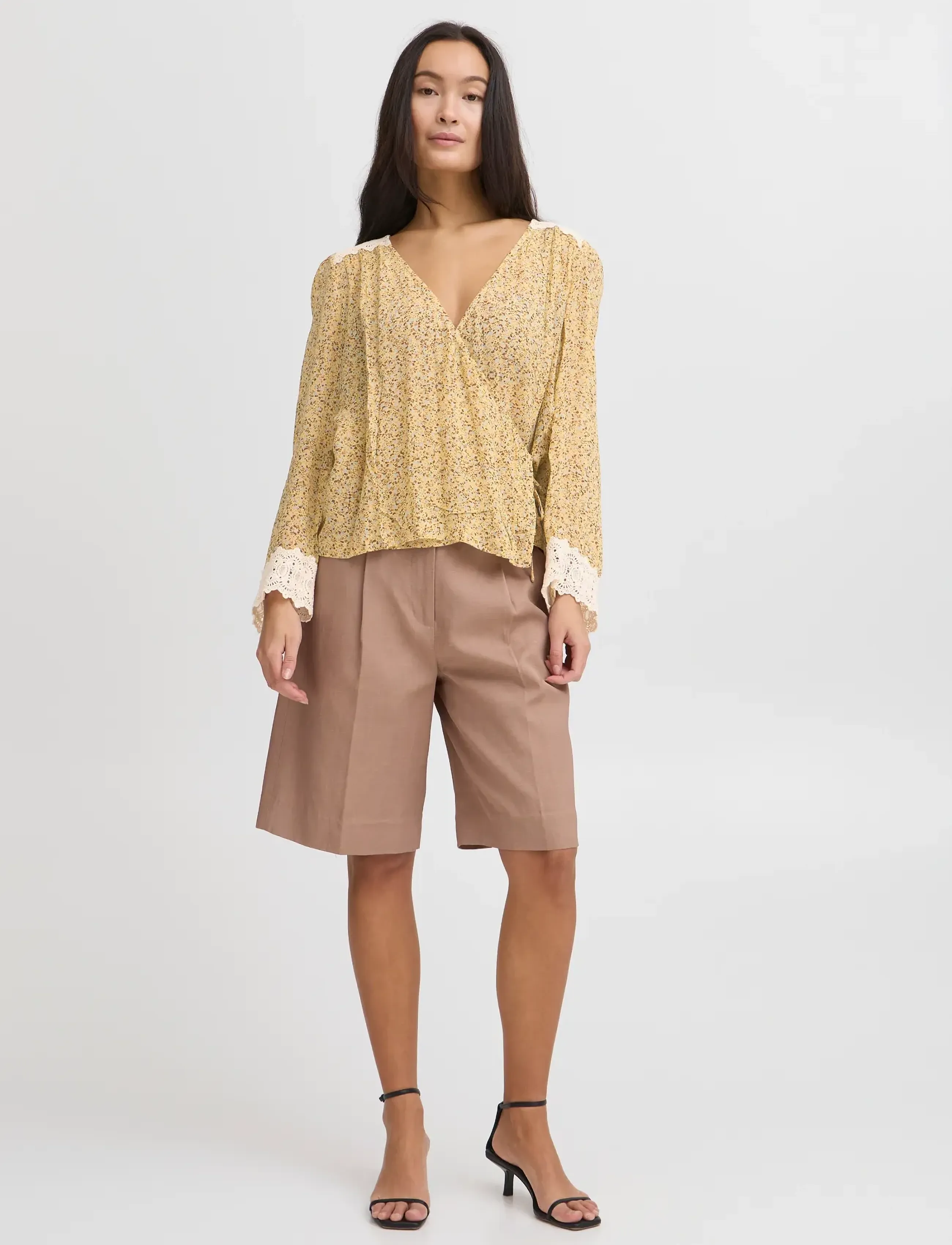 Atelier Rêve IRKARLA LS - Blusen - GOLDEN HAZE / yellow