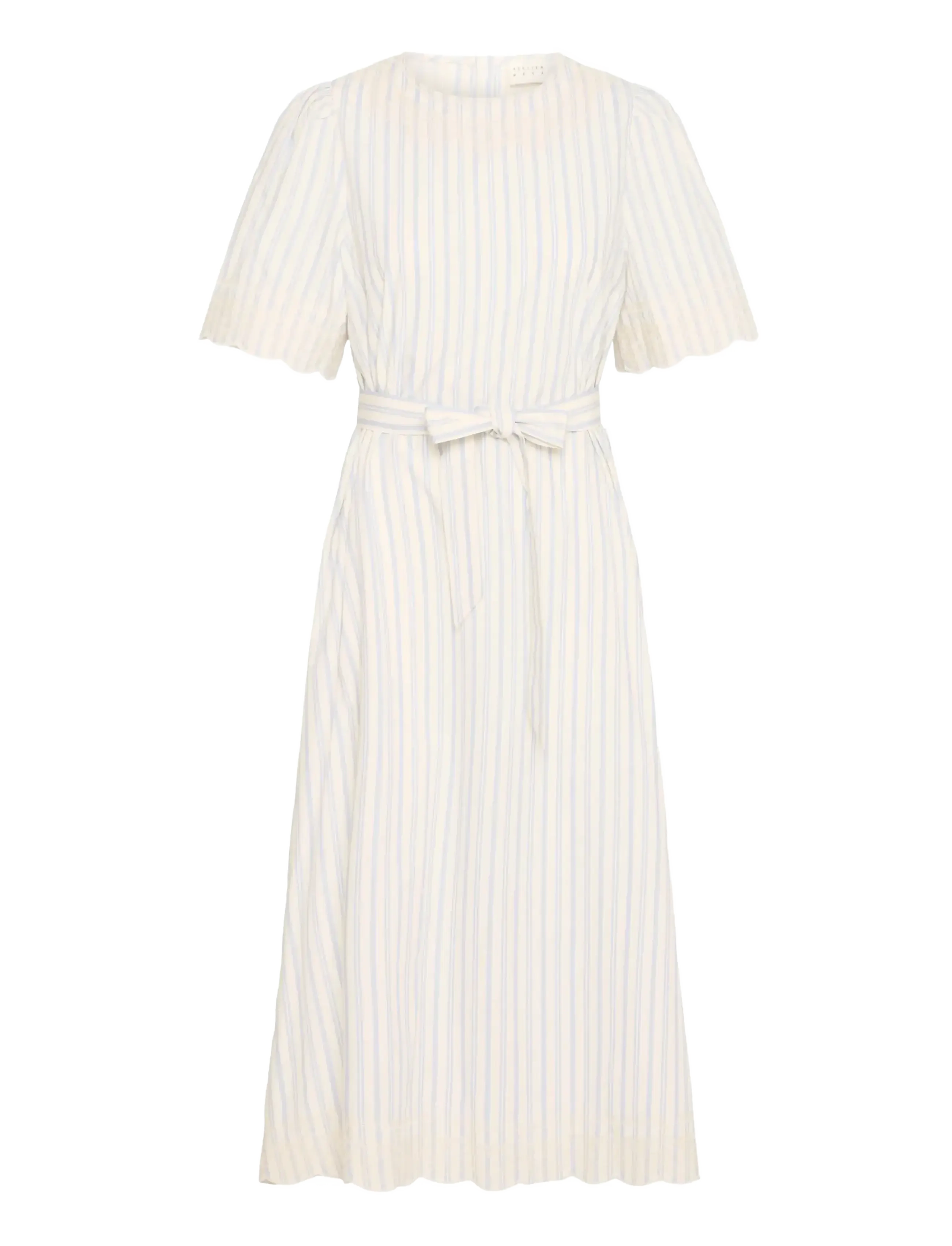Atelier Rêve IRMABJA DR - Midiklänningar - BIRCH / cream