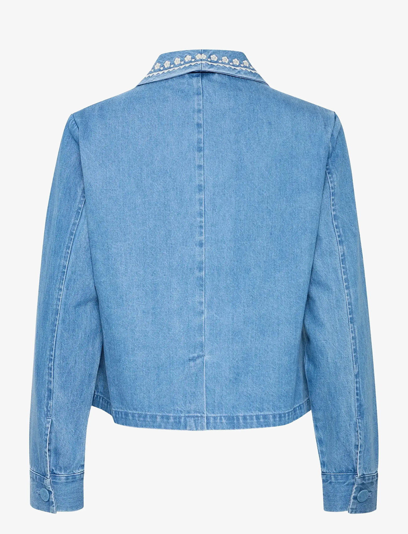 Atelier Rêve - IRTAWNY JA - enkeltradede blazere - light blue denim - 2