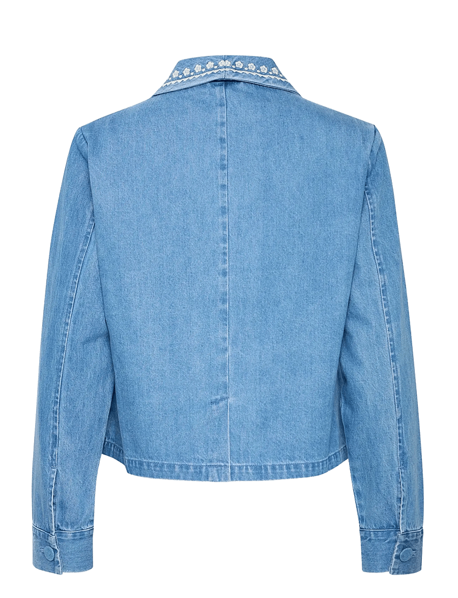 Atelier Rêve - IRTAWNY JA - einreihige blazer - light blue denim - 2