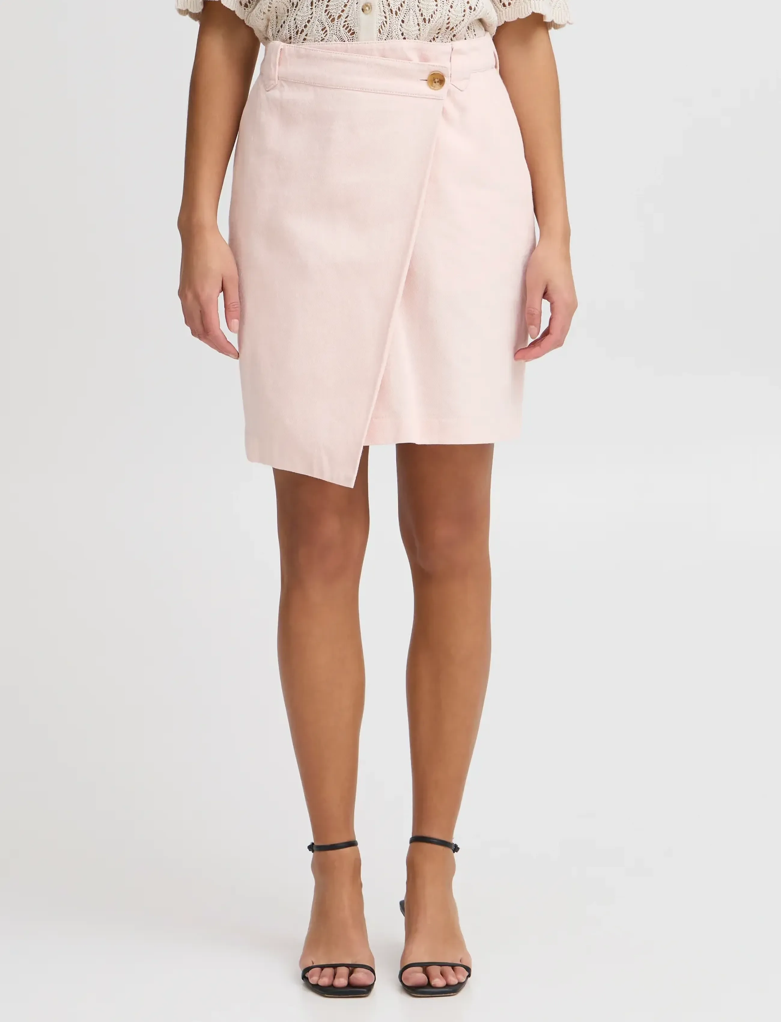 Atelier Rêve Irkunis Sk3, 44, Pink, Nederdele > Wrap Nederdele, Dame