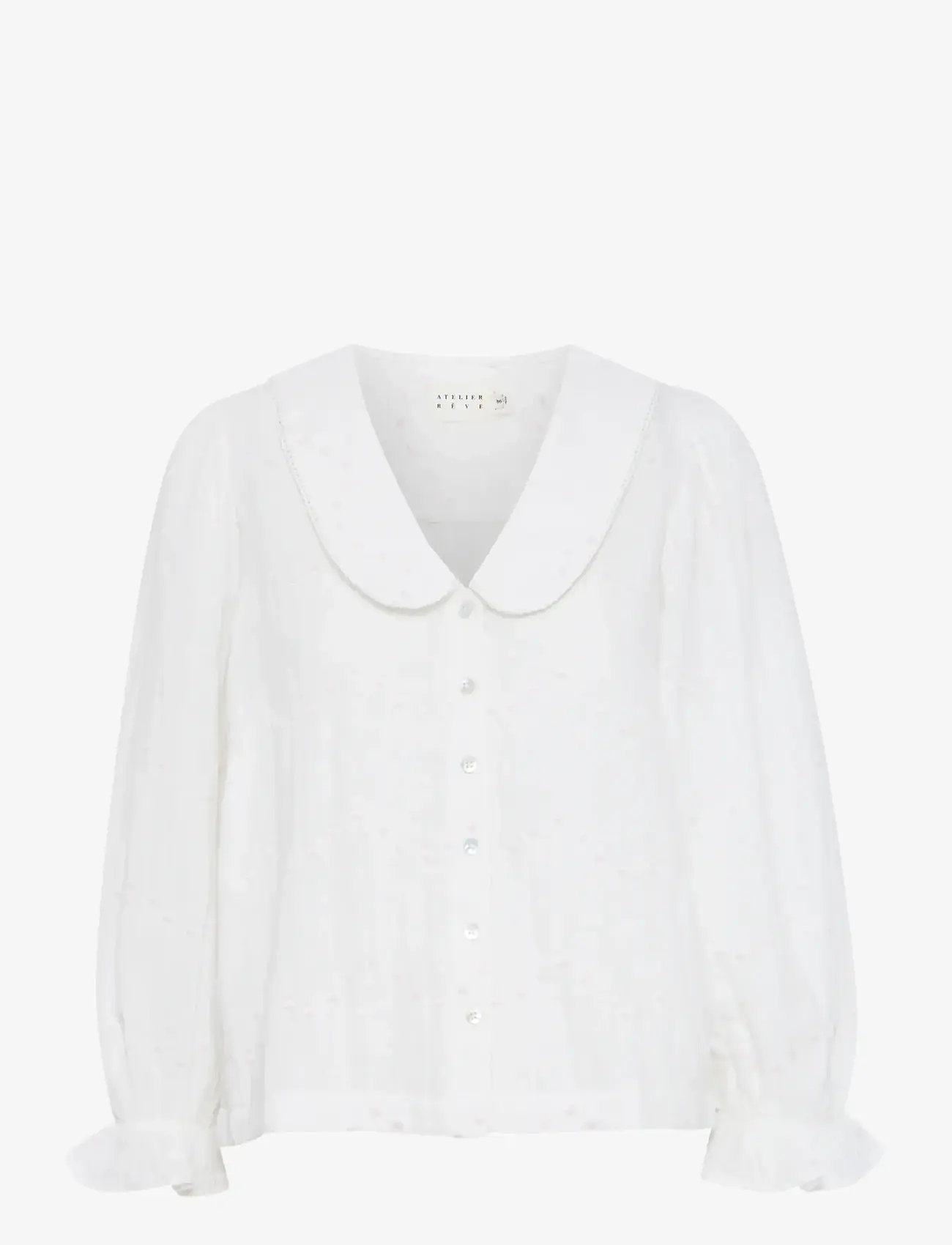 Atelier Rêve - IRCAMILO SH4 - long-sleeved shirts - snow white - 1