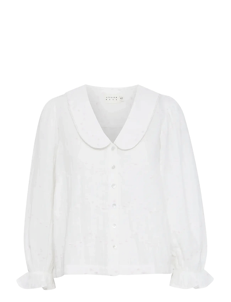 Atelier Rêve - IRCAMILO SH4 - long-sleeved shirts - snow white - 1