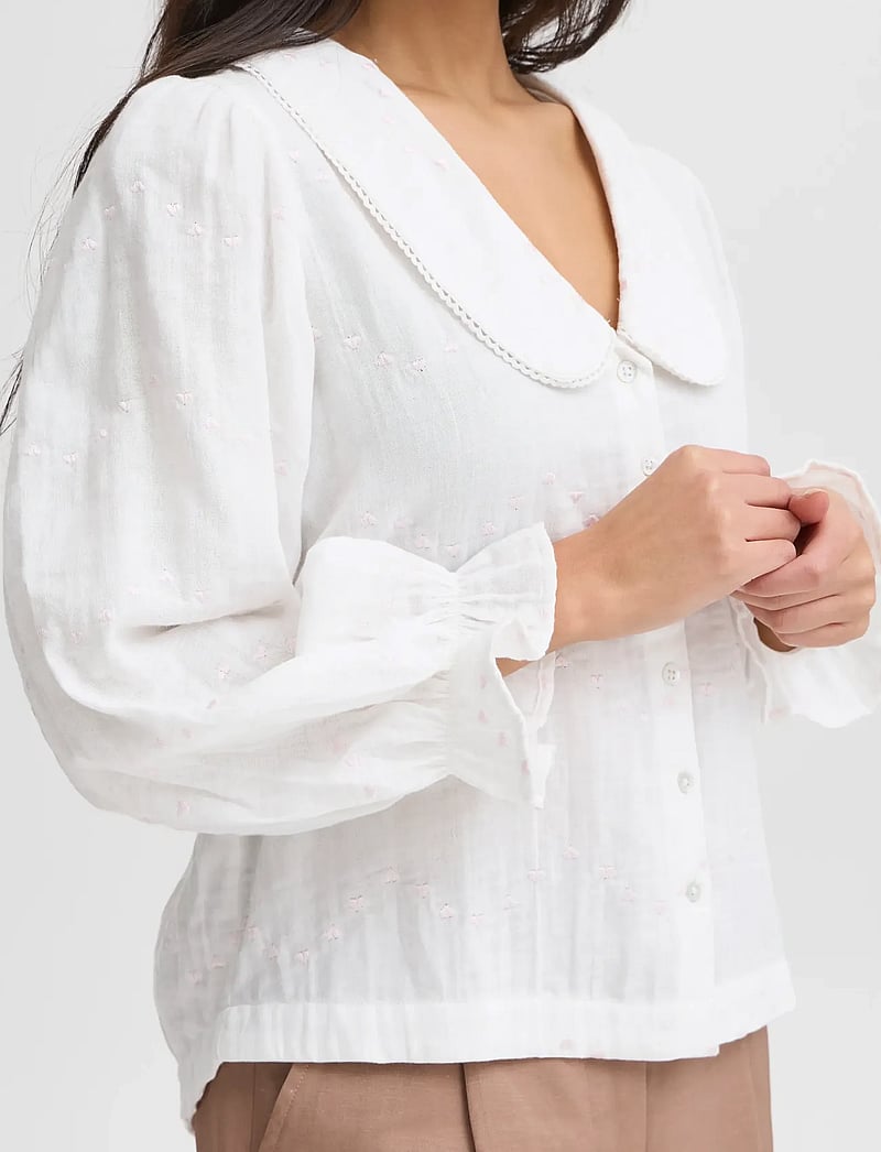 Atelier Rêve - IRCAMILO SH4 - long-sleeved shirts - snow white - 3
