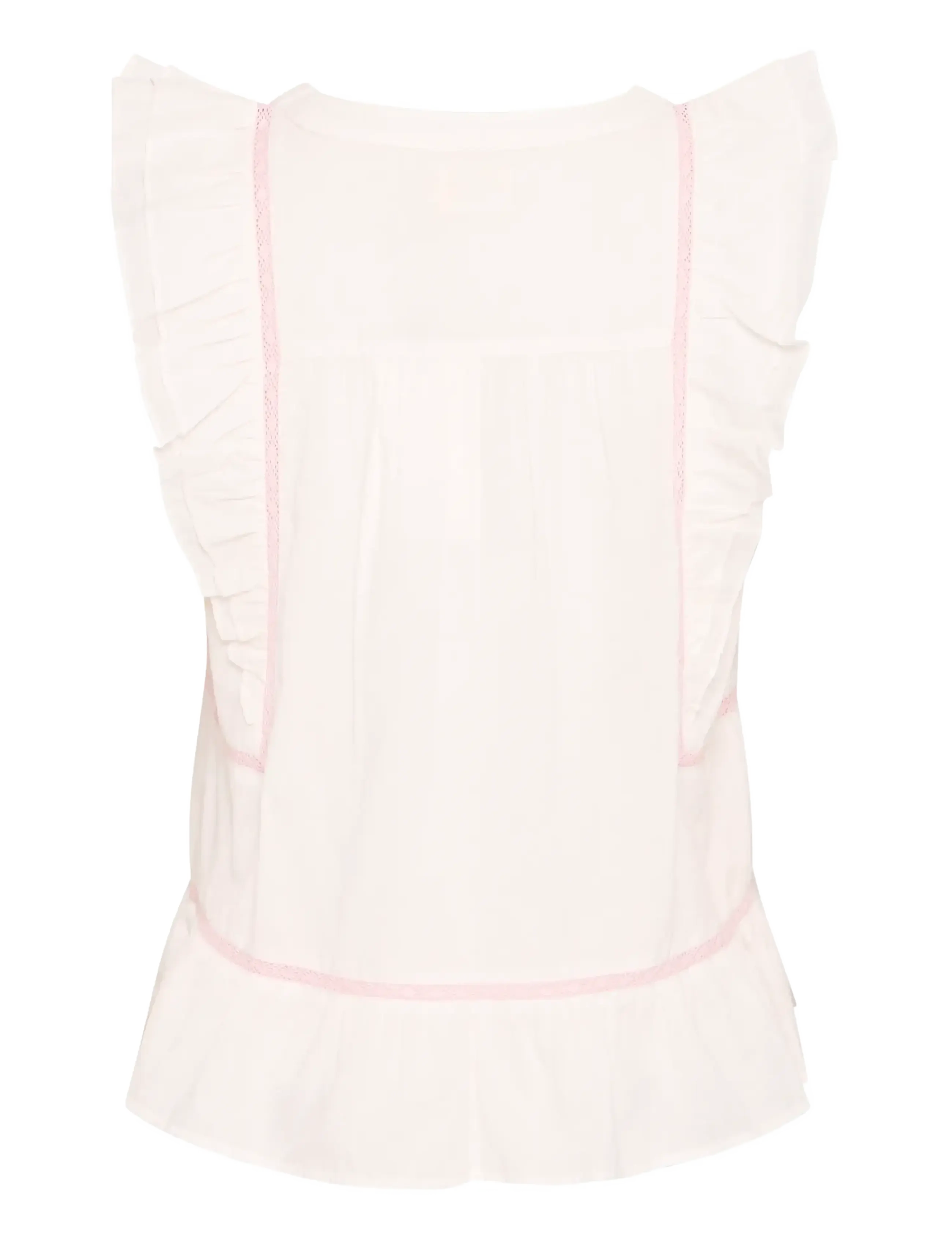 Atelier Rêve - IREMILY SS - lühikeste varrukatega pluusid - snow white - 2