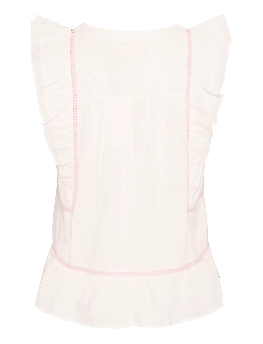 Atelier Rêve - IREMILY SS - kortermede bluser - snow white - 2