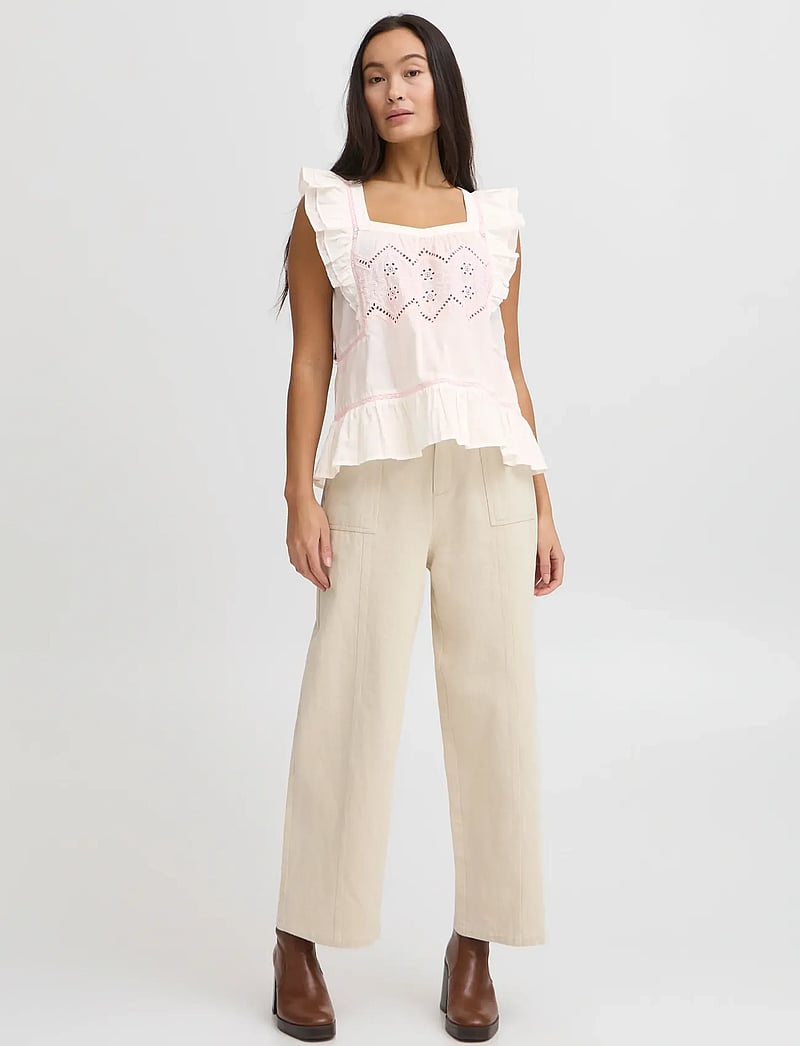 Atelier Rêve - IREMILY SS - kortärmade blusar - snow white - 4
