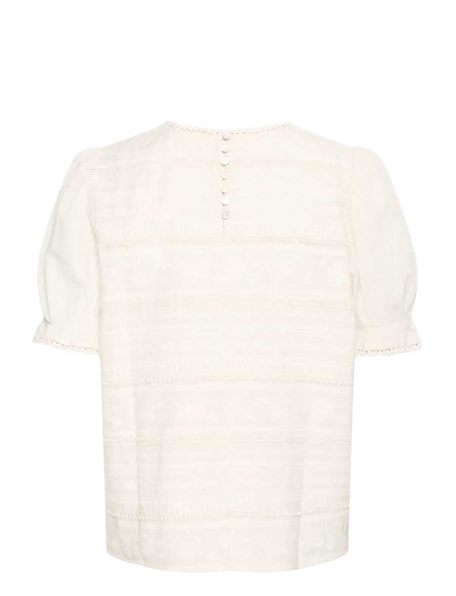 Atelier Rêve - IRGINA SS - short-sleeved blouses - birch - 2