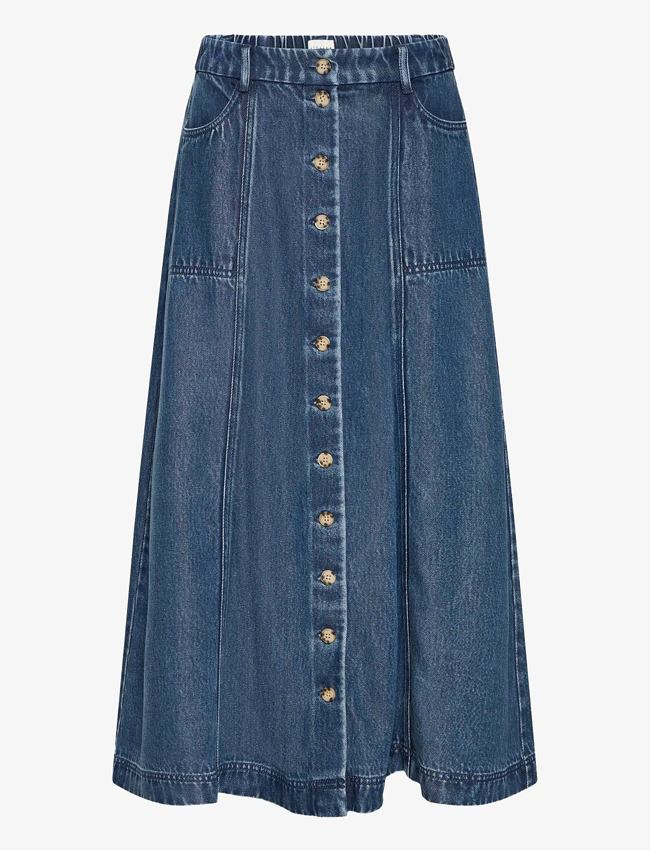 Atelier Rêve - IRRISLE SK3 - denim skirts - dark blue - 0