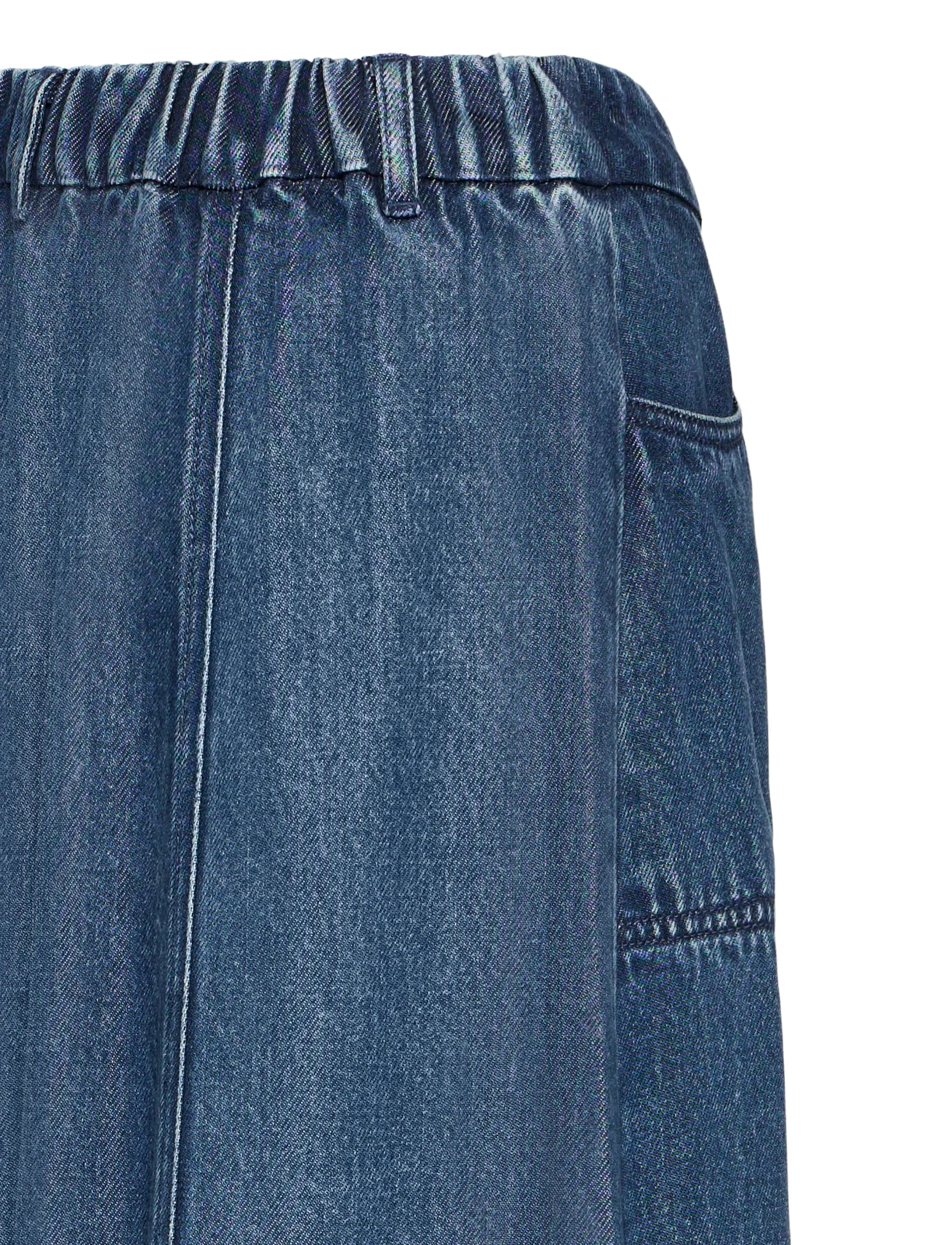 Atelier Rêve - IRRISLE SK3 - denim skirts - dark blue - 2