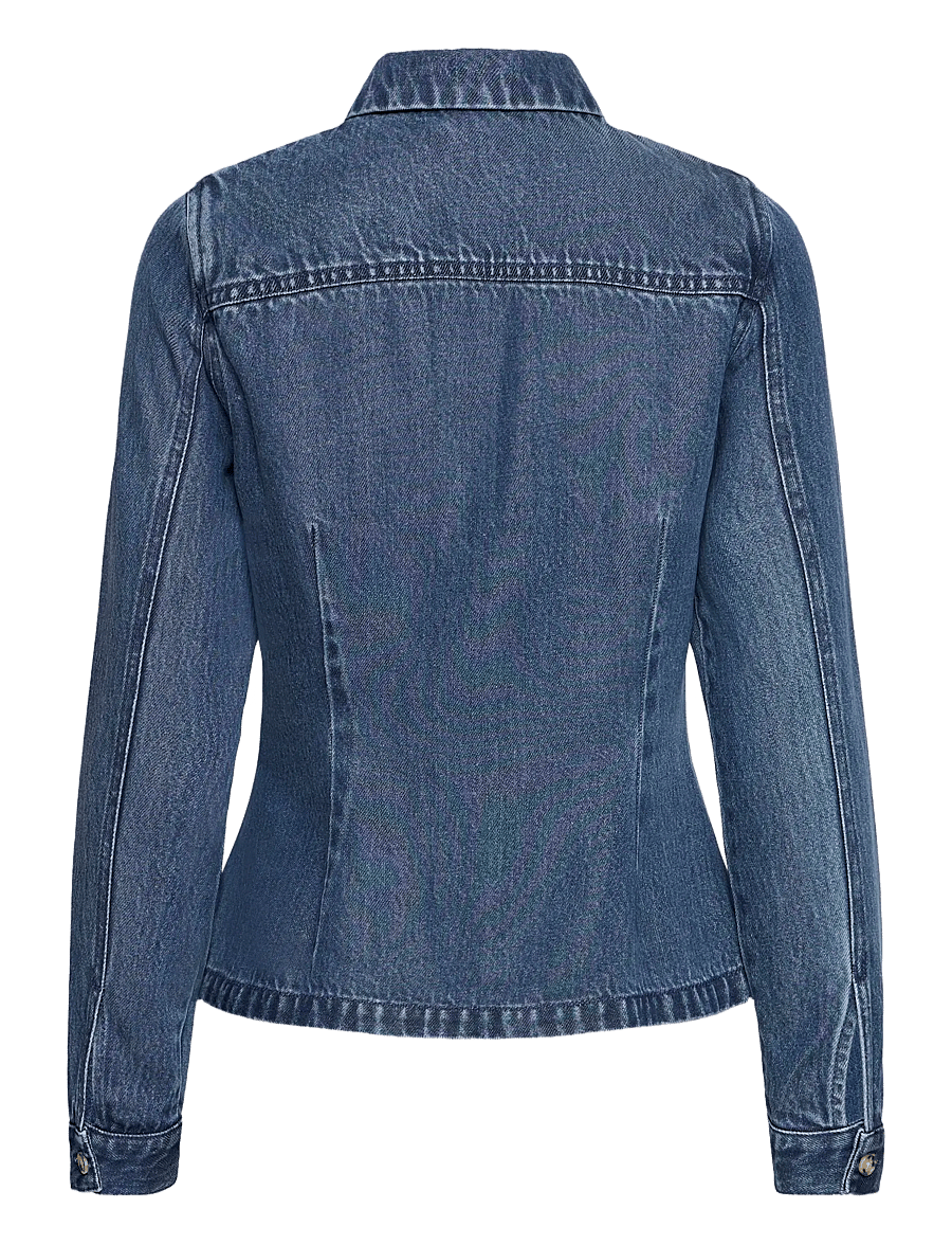 Atelier Rêve - IRRISLE SH2 - jeansskjortor - dark blue - 1