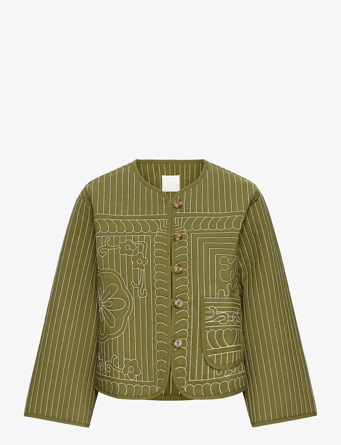 Atelier Rêve - IRQUINNA JA - korte blazere - capulet olive - 0