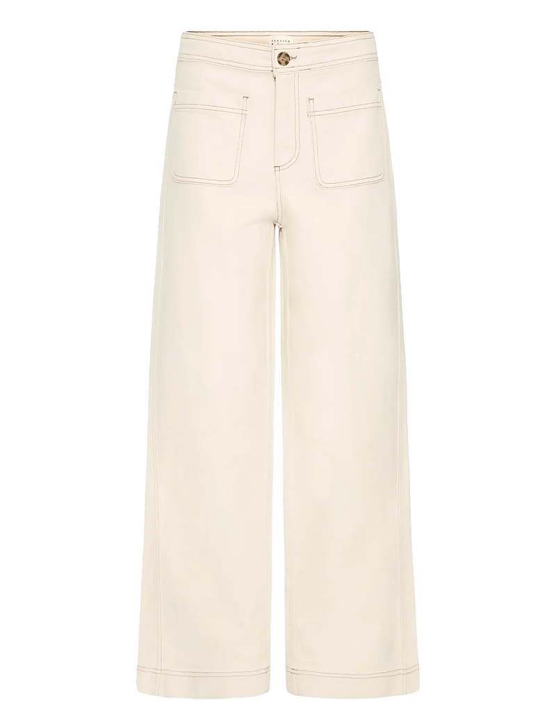 Atelier Rêve - IRSOPHIE PA - wide leg jeans - oyster gray - 0