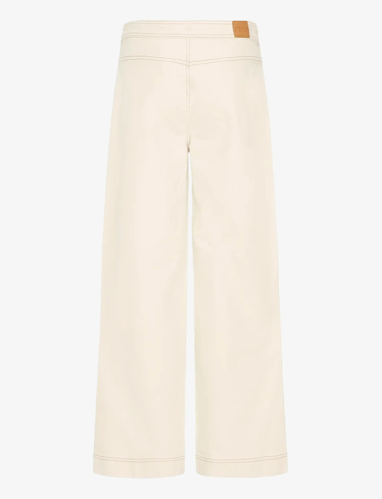 Atelier Rêve - IRSOPHIE PA - wide leg jeans - oyster gray - 1
