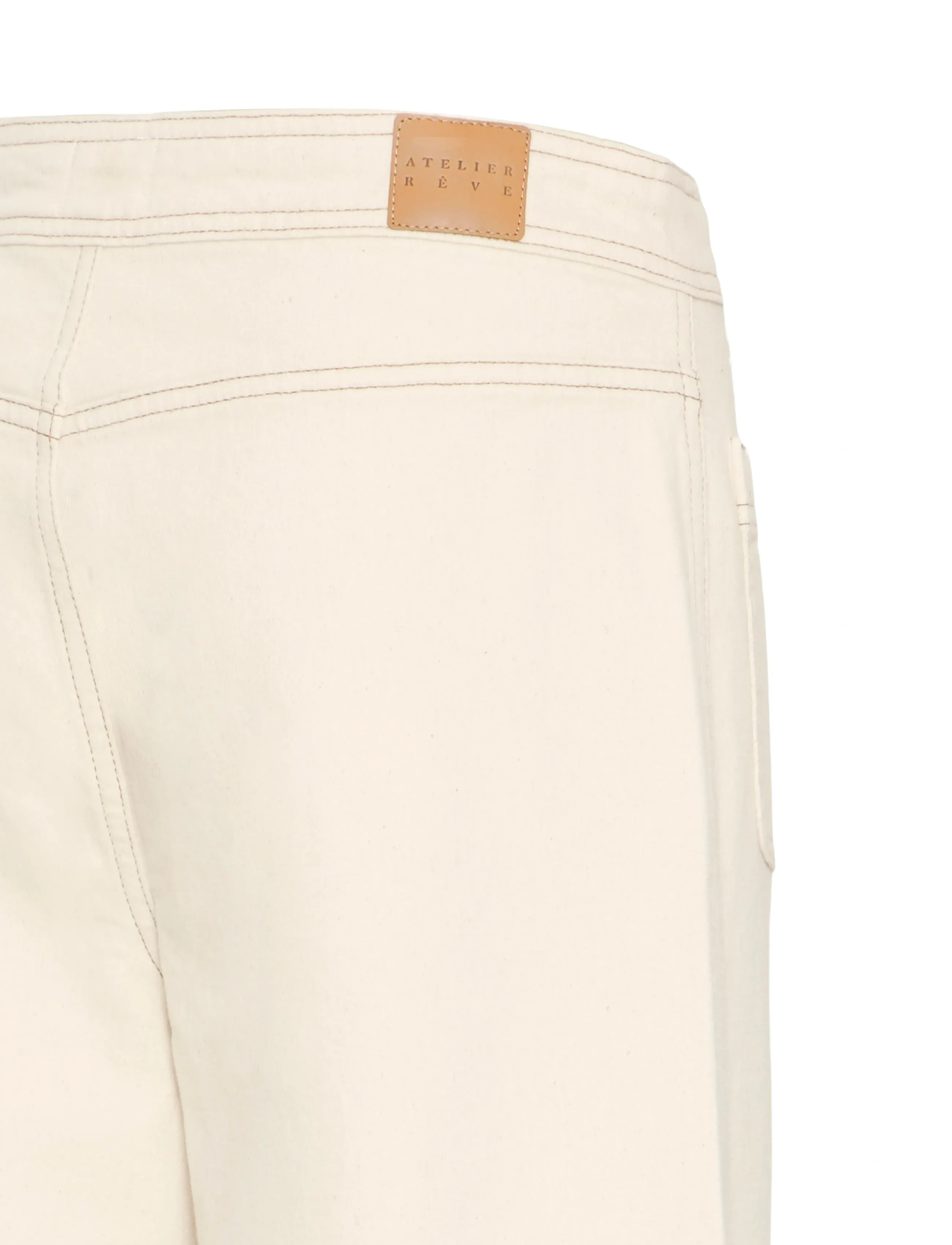 Atelier Rêve - IRSOPHIE PA - hosen mit weitem bein - oyster gray - 2