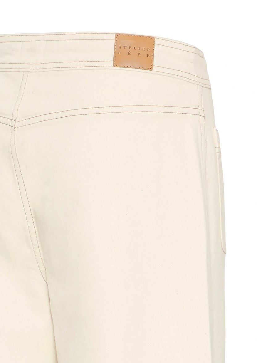 Atelier Rêve - IRSOPHIE PA - hosen mit weitem bein - oyster gray - 2