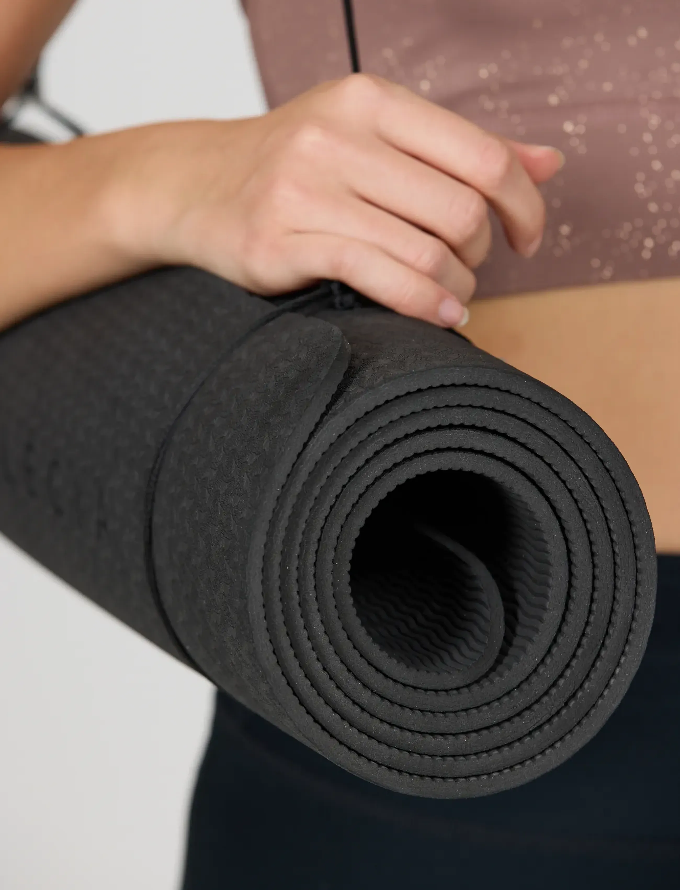 Athlecia - Sharpness Yoga Mat - yogamåtter & tilbehør - black - 0