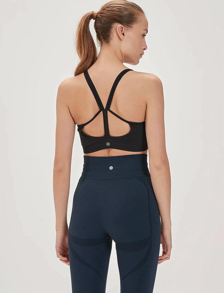 Athlecia - Tulip W Sports Bra - sports-bh'er - black - 4