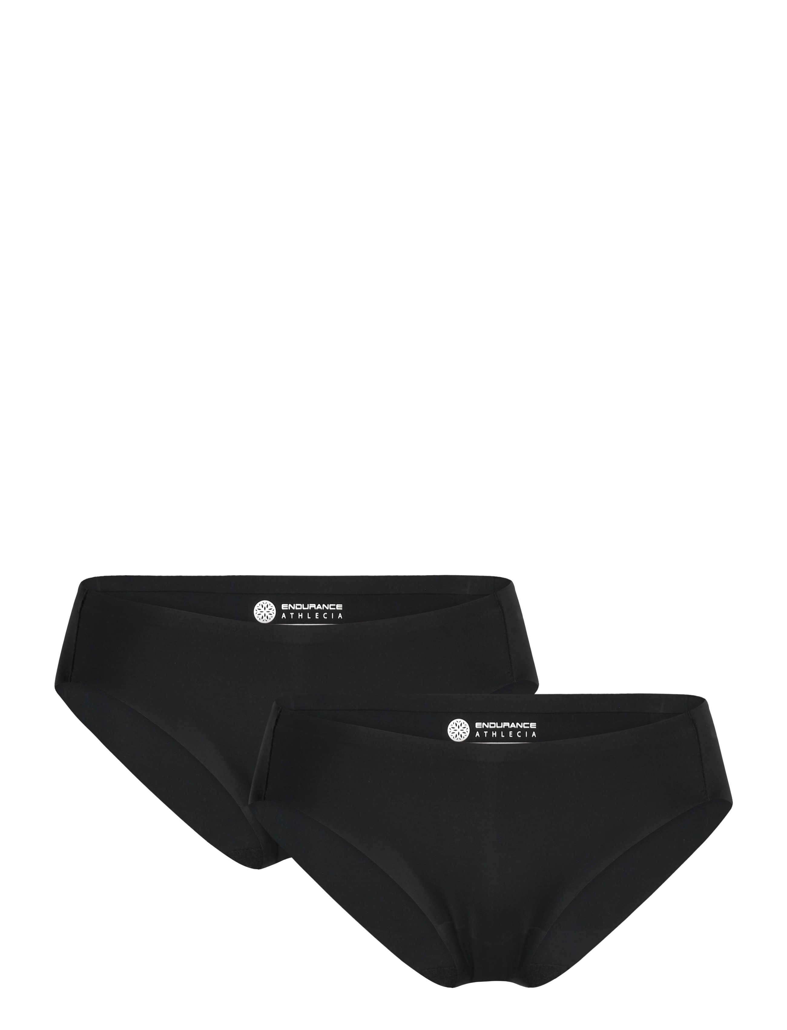 Athlecia - Aiswood W Seamless Hipster 2-Pack - blacks - 1