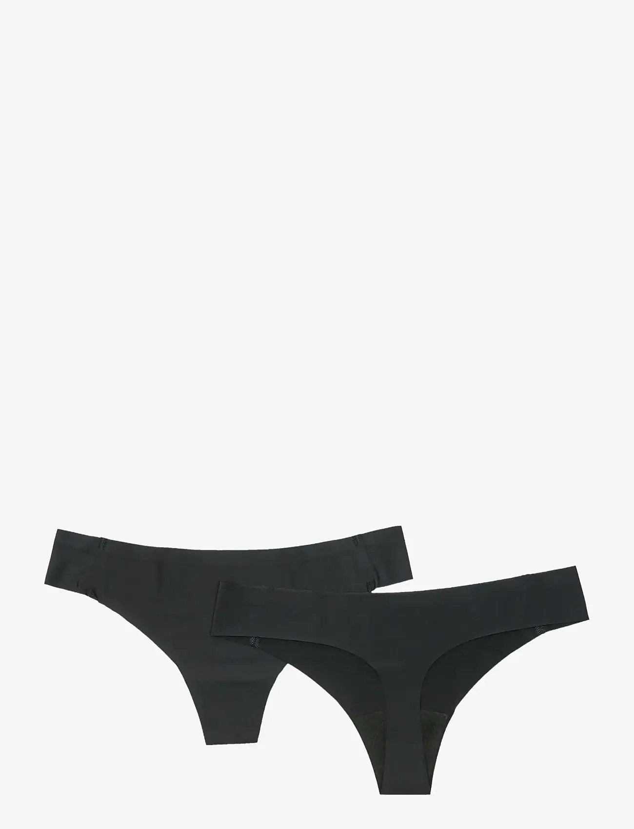 Athlecia - Alax W Seamless String 2-Pack - underkläder - black - 1