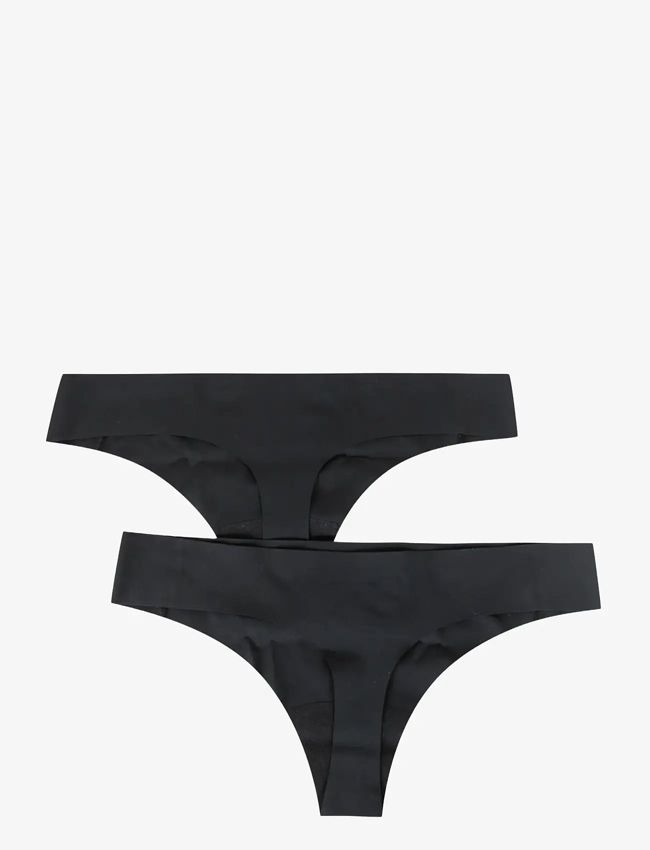 Athlecia - Alax W Seamless String 2-Pack - underkläder - black - 2