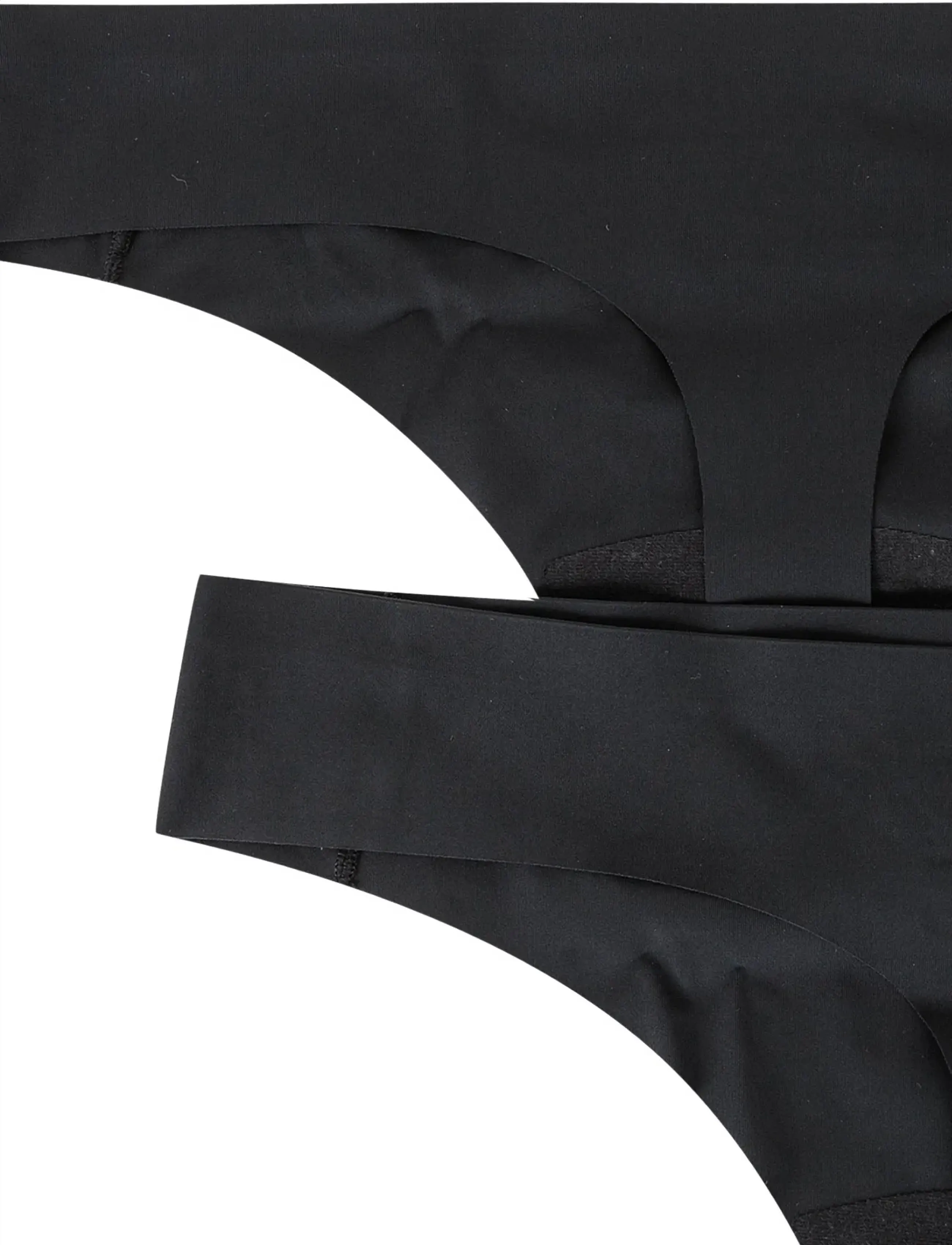 Athlecia - Alax W Seamless String 2-Pack - aluspesu ja sokid - black - 5