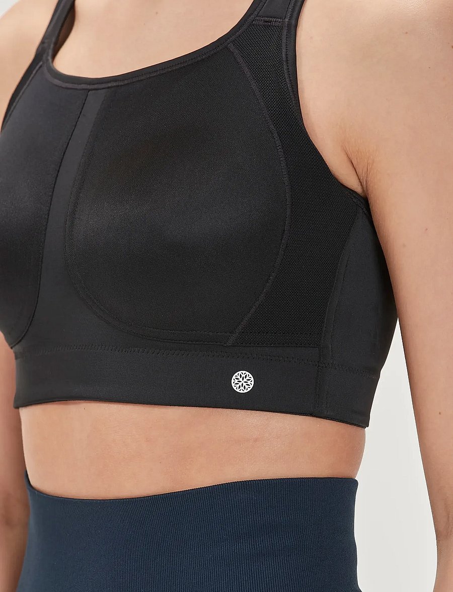 Athlecia - Magnolia W Sports Bra - black - 0