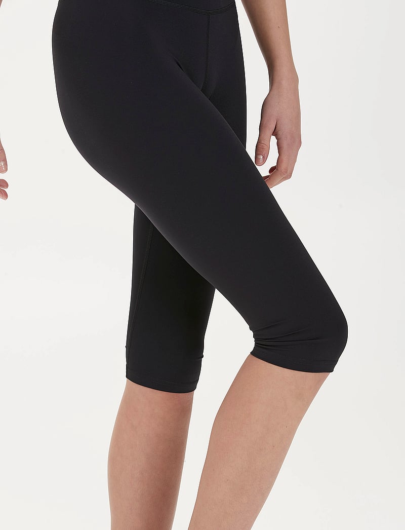 Athlecia - Franz W 3/4 Waist Tights - juoksutrikoot - black - 5