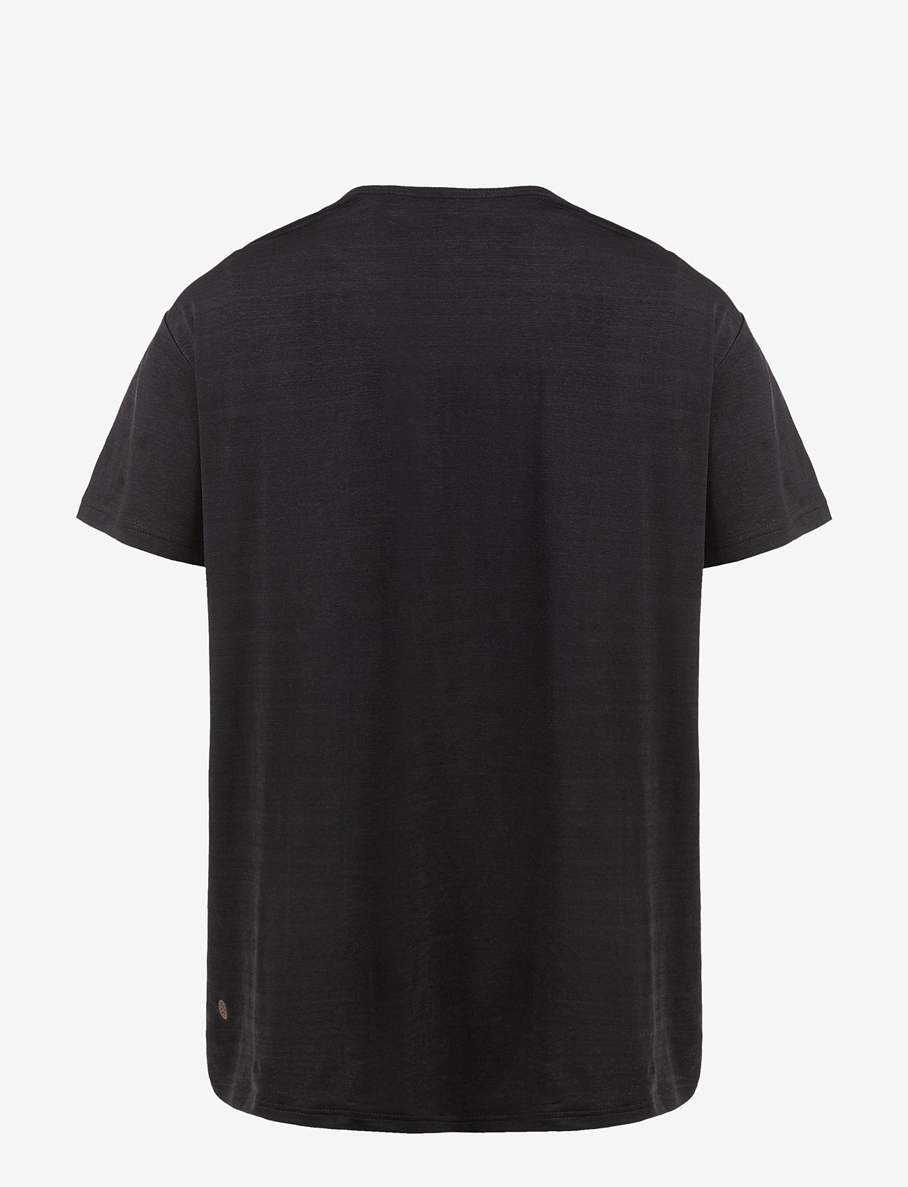 Athlecia - Lizzy W Slub S/S Tee - t-shirts - black melange - 2