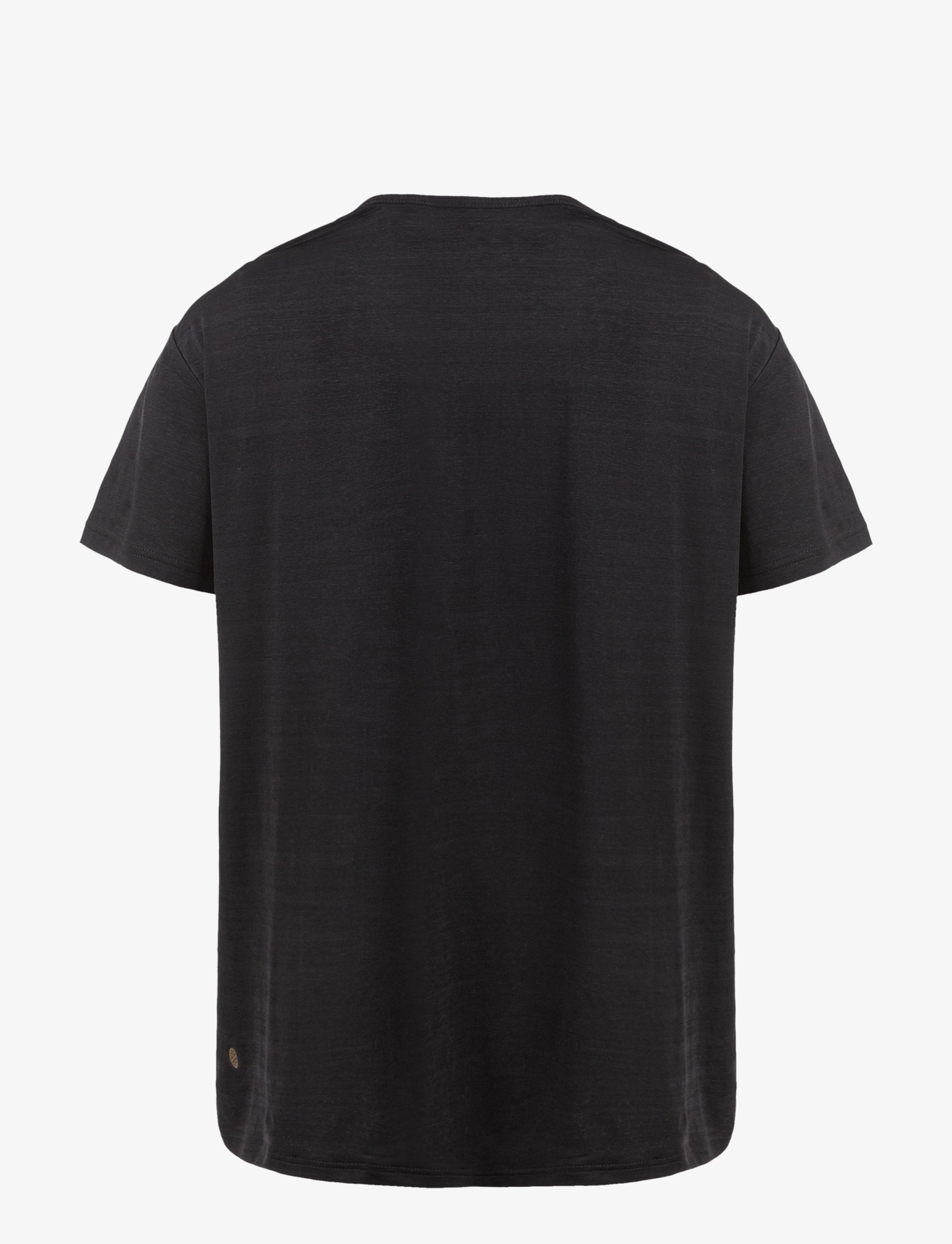 Athlecia - Lizzy W Slub S/S Tee - t-shirts - black melange - 2