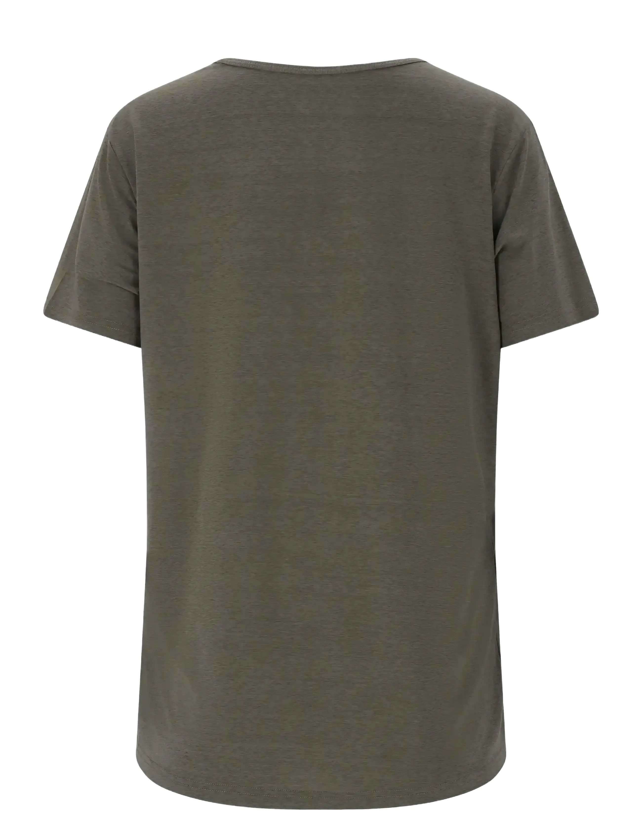Athlecia - Lizzy W Slub S/S Tee - t-shirts - gunmetal - 2