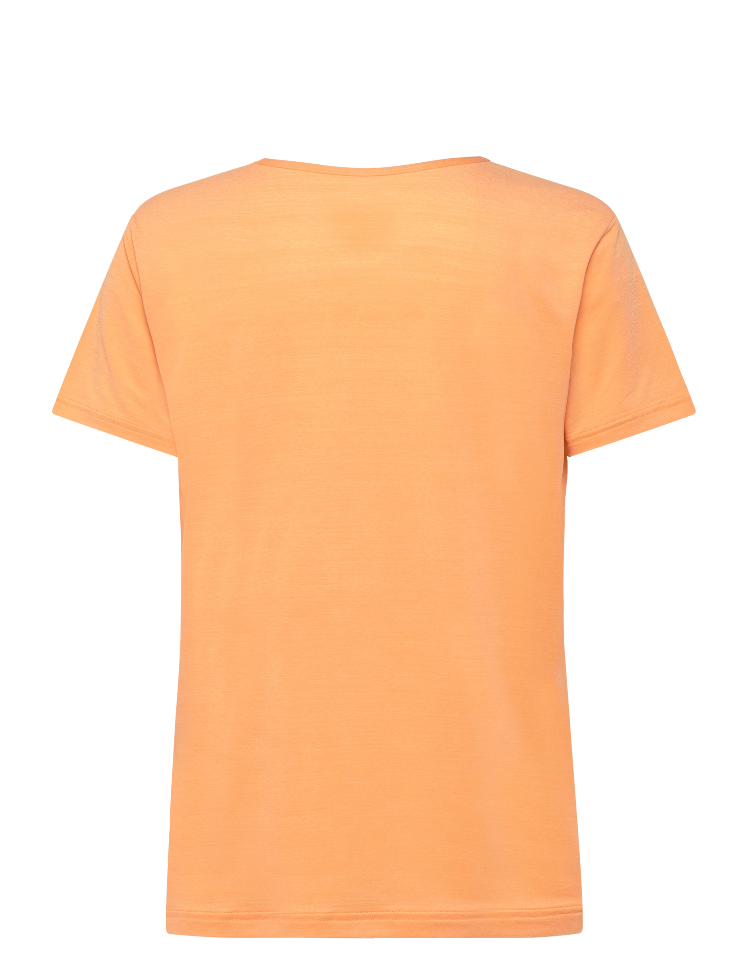 Athlecia - Lizzy W Slub S/S Tee - t-shirts - tangerine - 2