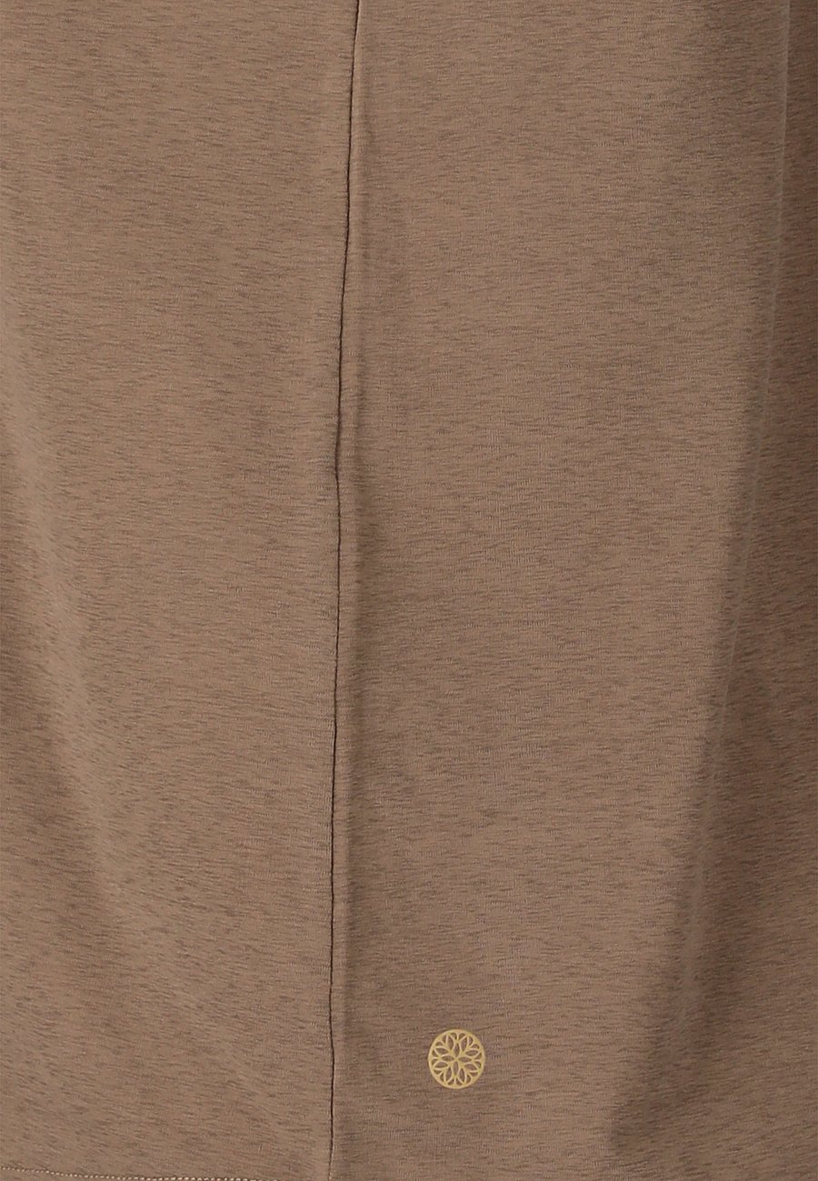 Athlecia - Lizzy W Slub S/S Tee - t-shirts - walnut - 3