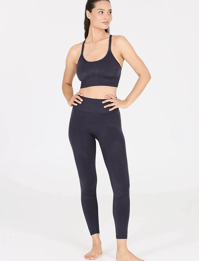 Athlecia - Nagar W Seamless Tights - volle länge - eclipse - 0