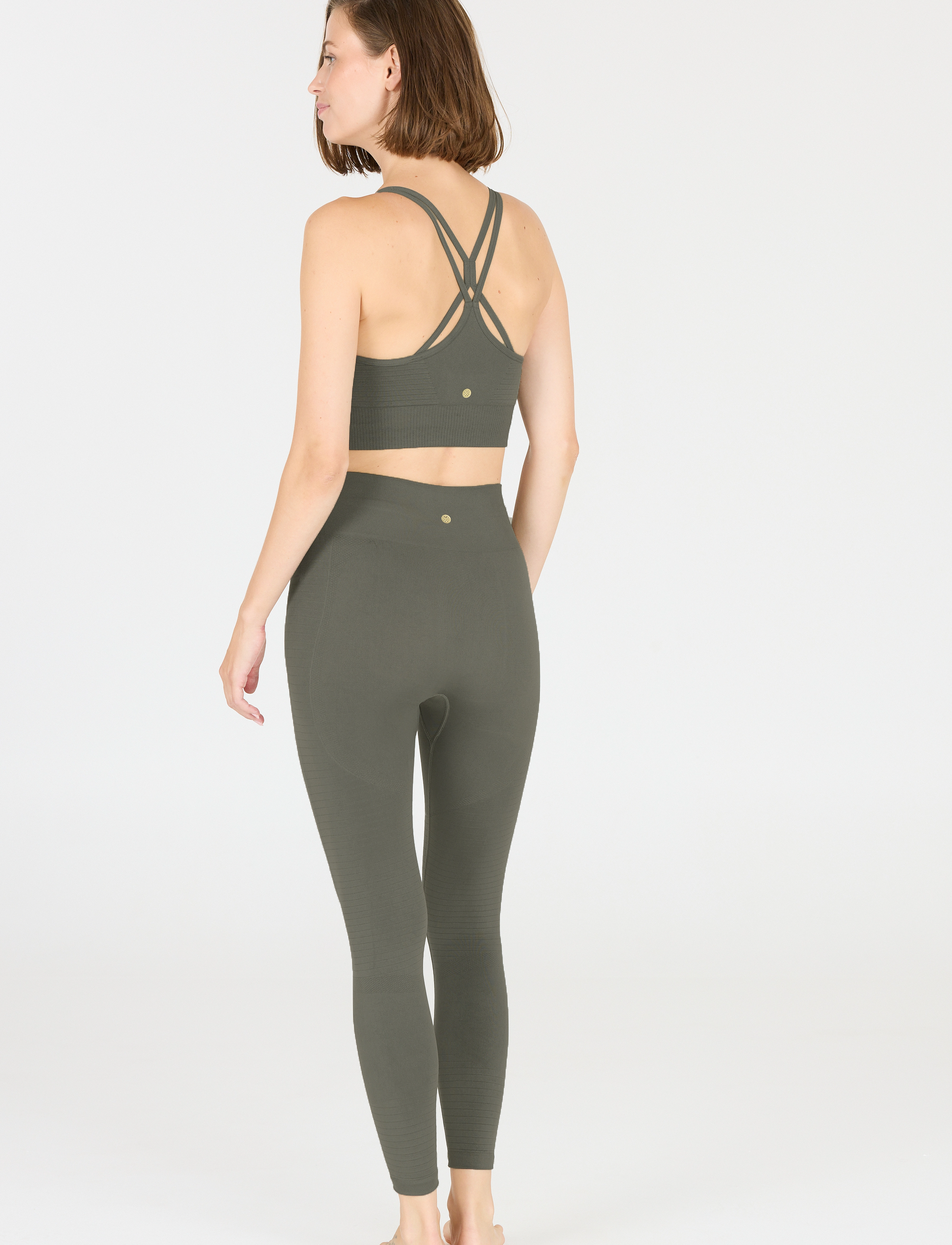 Athlecia - Nagar W Seamless Tights - täispikkus - gunmetal - 4