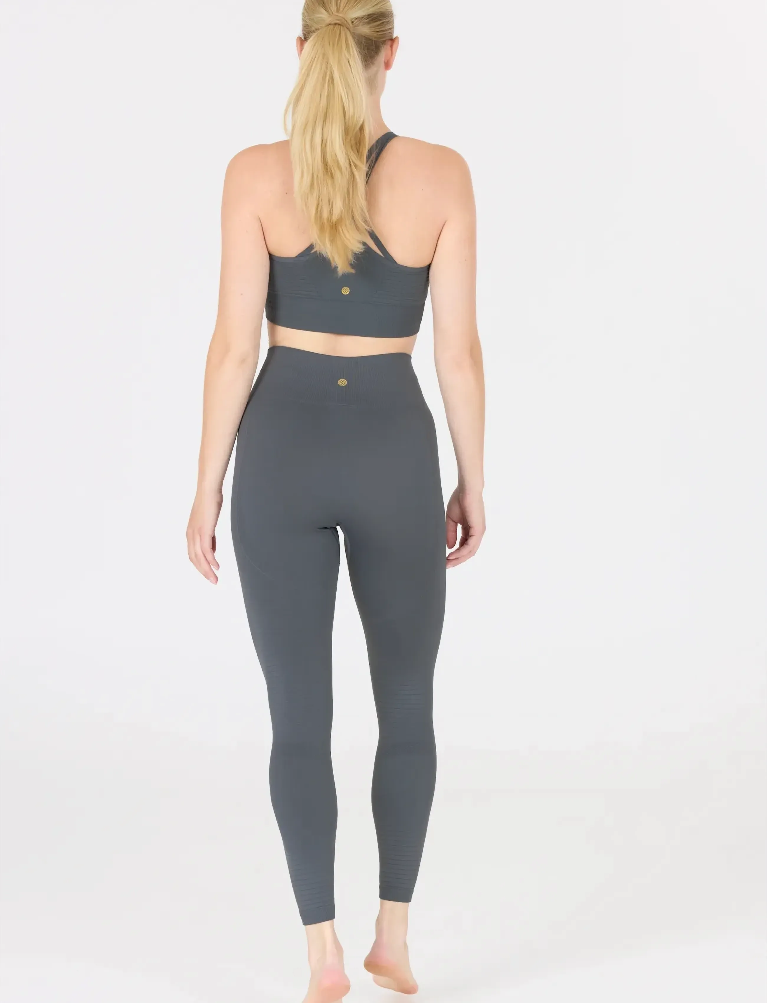 Athlecia - Nagar W Seamless Tights - täyspitkä - ombre blue - 3